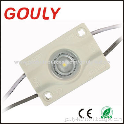 1W High-power Injection LED Module for LED Light Boxes with Waterproof, OEM Orders Welcomed